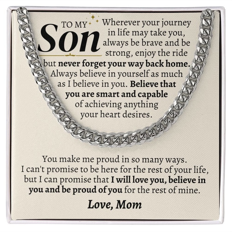 To My Son – Never Forget Your Way Back Home – Gift Set – SS328
