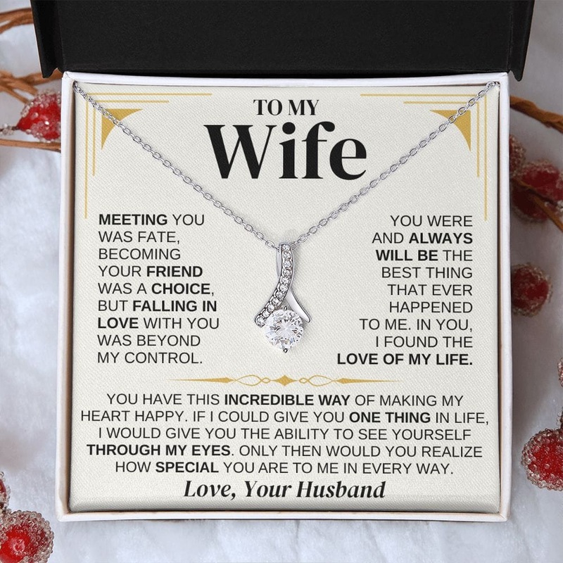 To My Wife – Love Knot Gift Set – SS280