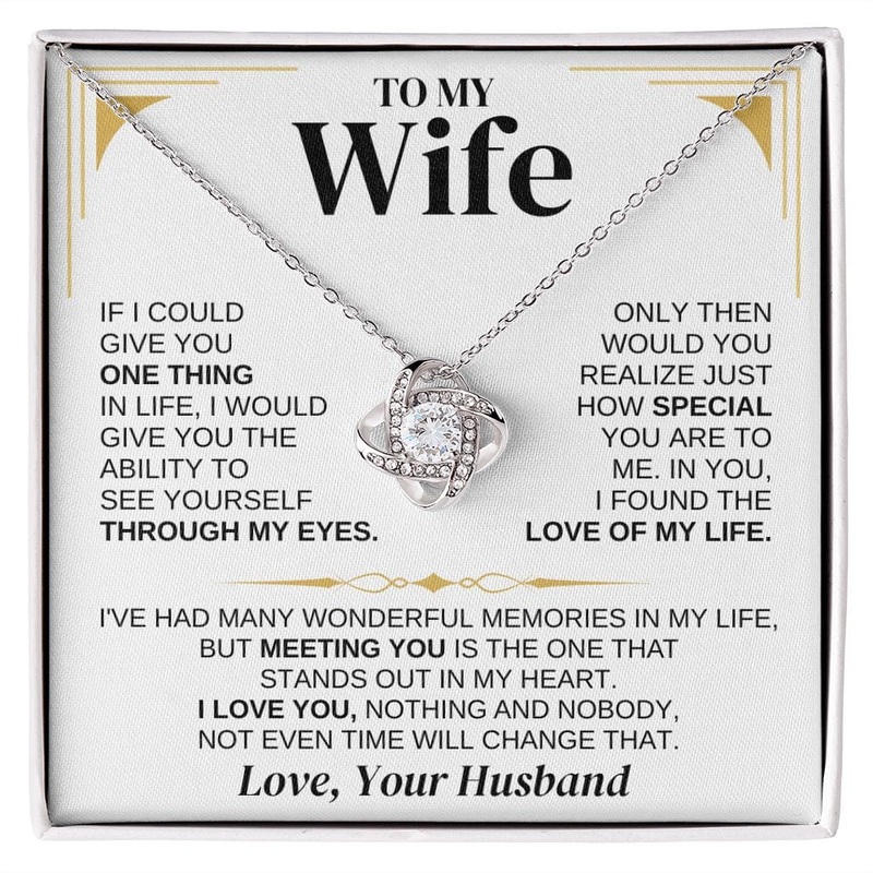 To My Wife – Love Knot Gift Set – SS286