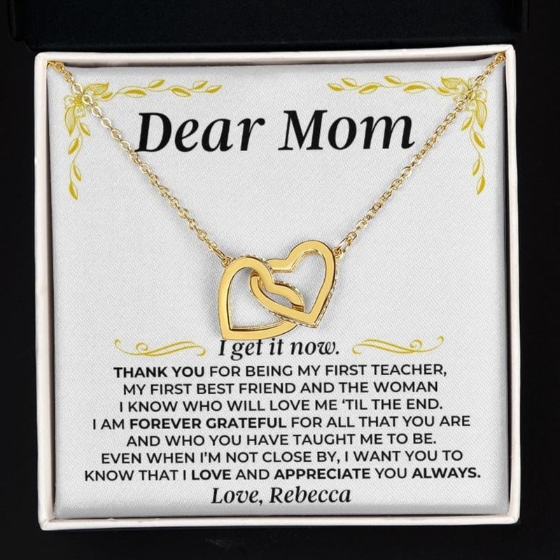 Dear Mom – I Get It Now – Personalized Sign Off – Gift Set – SS419