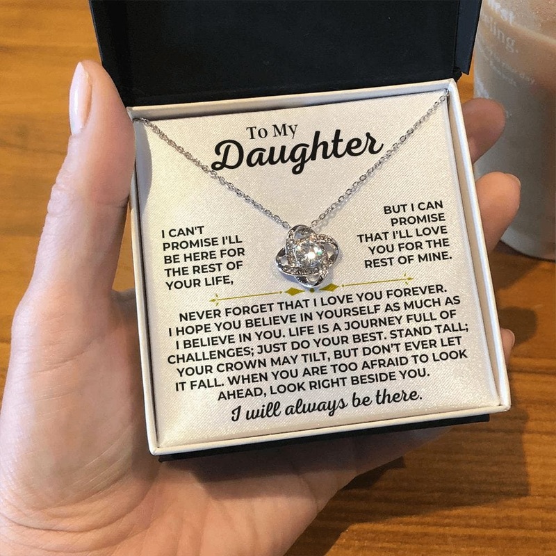 To My Daughter – Beautiful Love Knot Gift Set – SS442