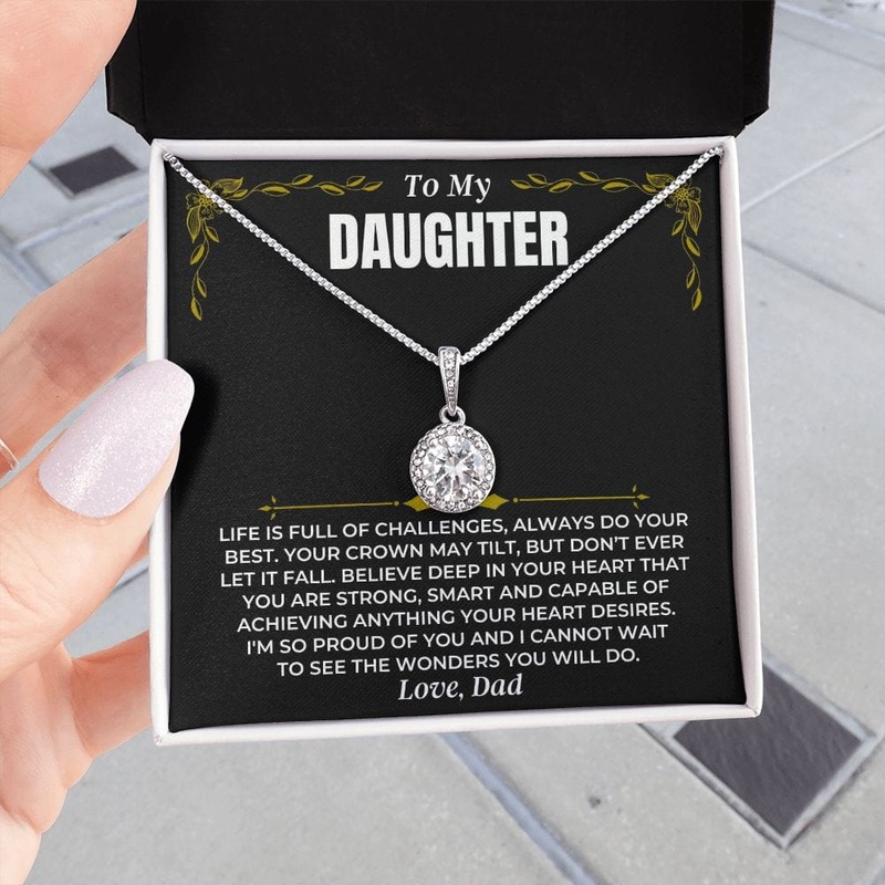 To My Daughter – Love Dad – Capable Of Anything – Beautiful Gift Set – SS425
