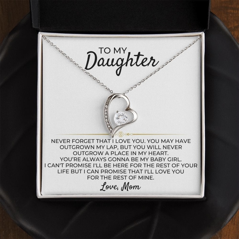 To My Daughter – Love Mom – Necklace Gift Set – SS364