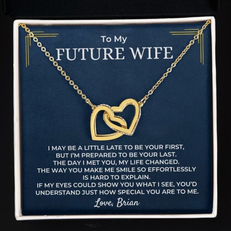 To My Future Wife – Forever Linked Hearts Gift Set – SS406