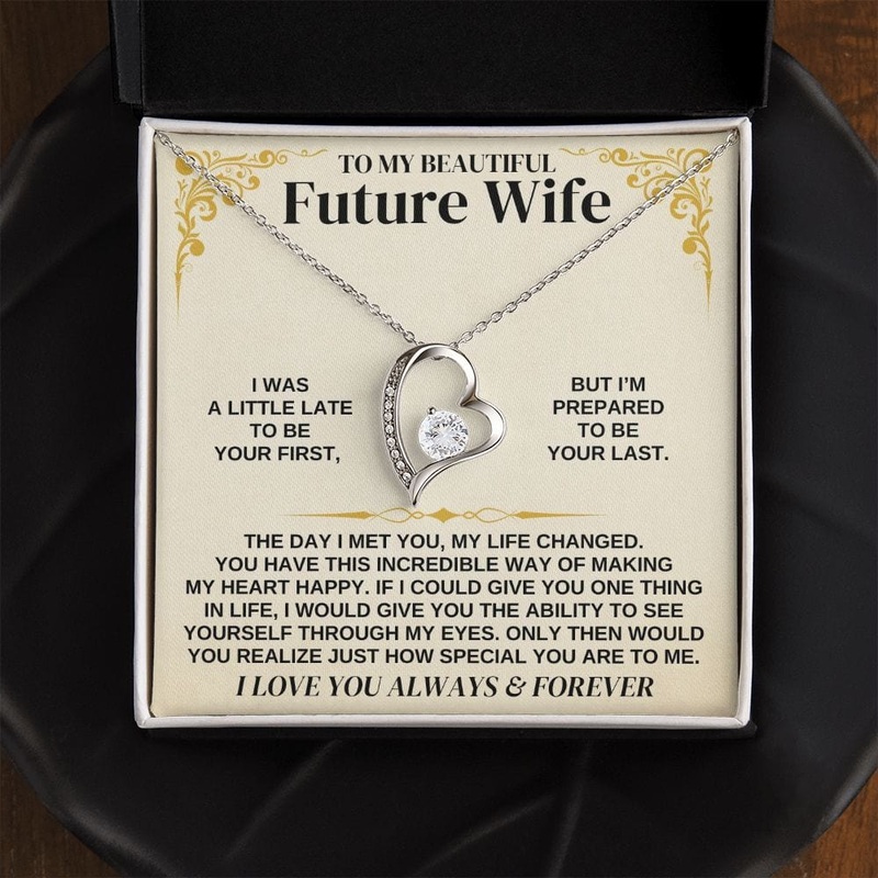 To My Future Wife – Forever Love Necklace Gift Set – SS338