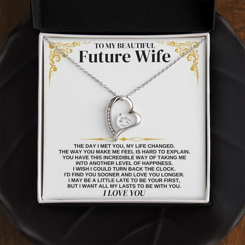 To My Future Wife – Forever Love Necklace Gift Set – SS339