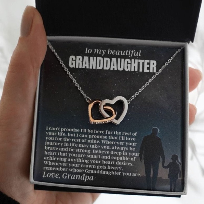 To My Granddaughter – Personalized Sign-Off – Beautiful Gift Set – SS117-23B