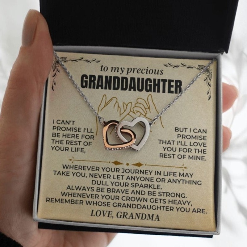 To My Granddaughter | Personalized Sign-Off | Beautiful Gift Set – SS416