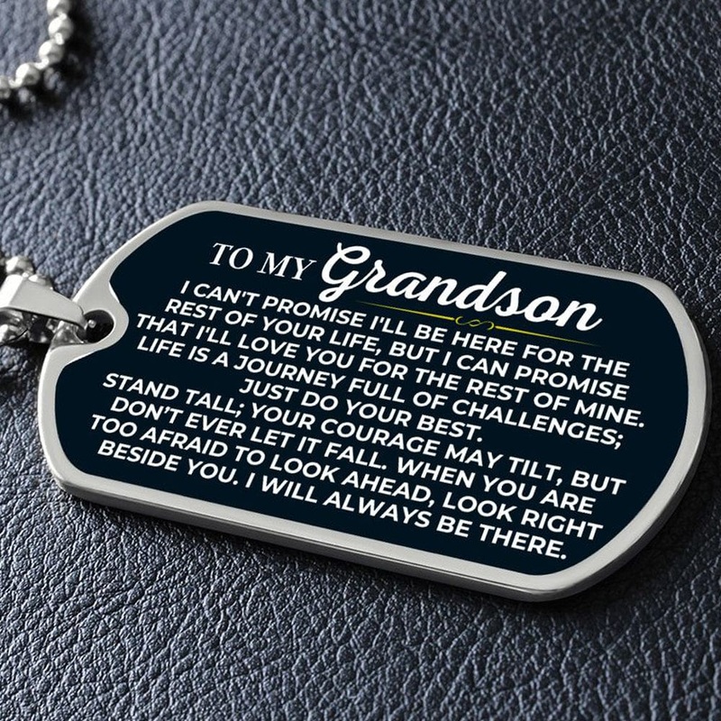 To My Grandson – Love Tag – SS426GS-DT