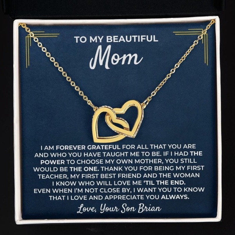 To My Mom – Forever Linked Hearts Gift Set – SS403