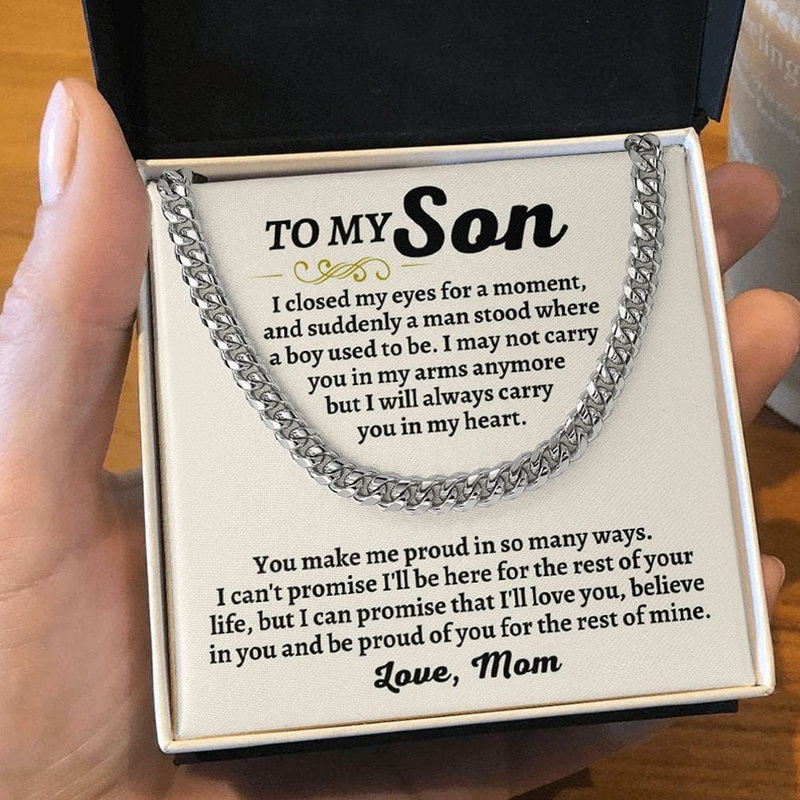 To My Son – Love Mom – Forever Linked Gift Set – SS449