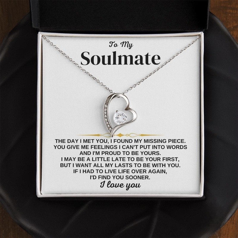 To My Soulmate – Find You Sooner – Necklace Gift Set – SS349