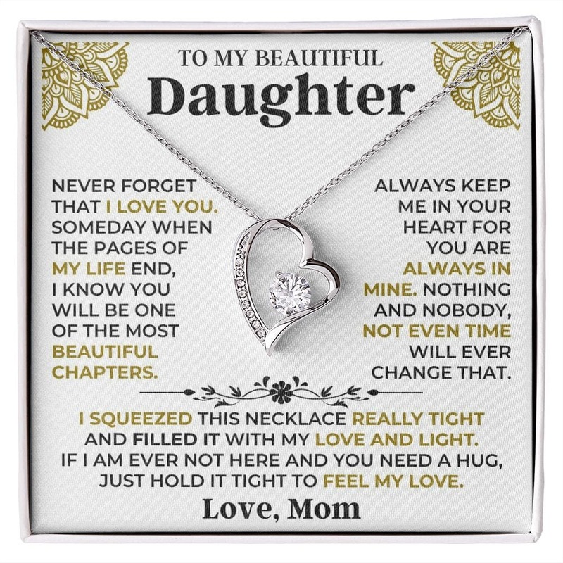 To My Beautiful Daughter – Mom – Forever Love Gift Set – SS514M