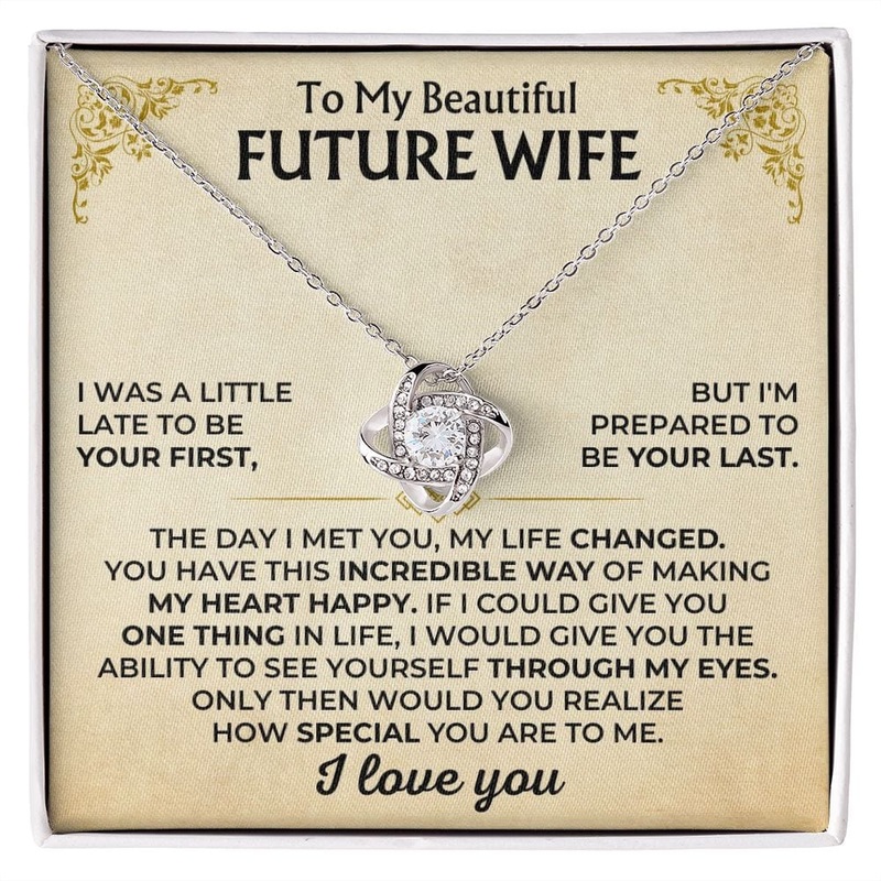 To My Beautiful Future Wife – Love Knot Gift Set – SS503