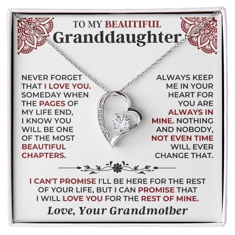 To My Beautiful Granddaughter – Forever Love Gift Set – SS513V3