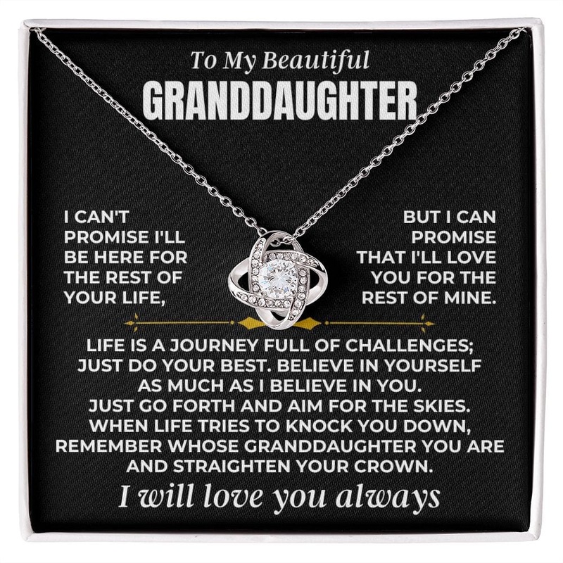 To My Beautiful Granddaughter – Love Knot Gift Set – SS474
