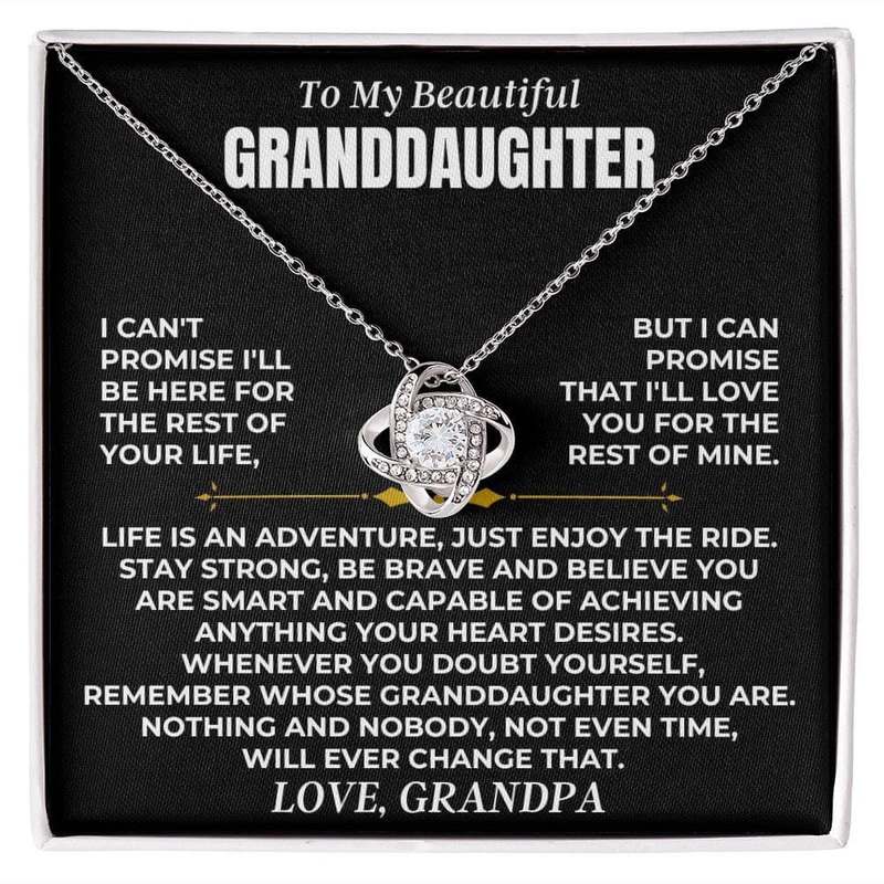 To My Beautiful Granddaughter – Love Knot Gift Set – SS475
