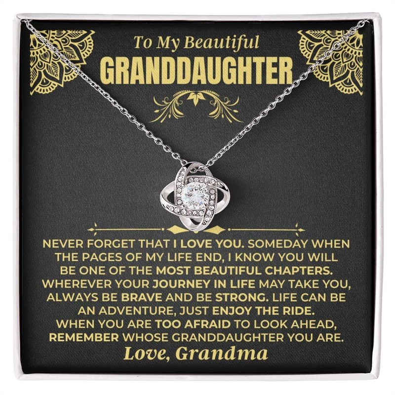 To My Beautiful Granddaughter – Love Knot Gift Set – SS477V6