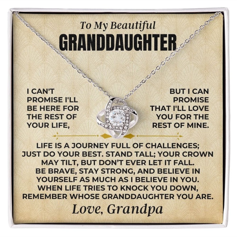 To My Beautiful Granddaughter – Love Knot Gift Set – SS478