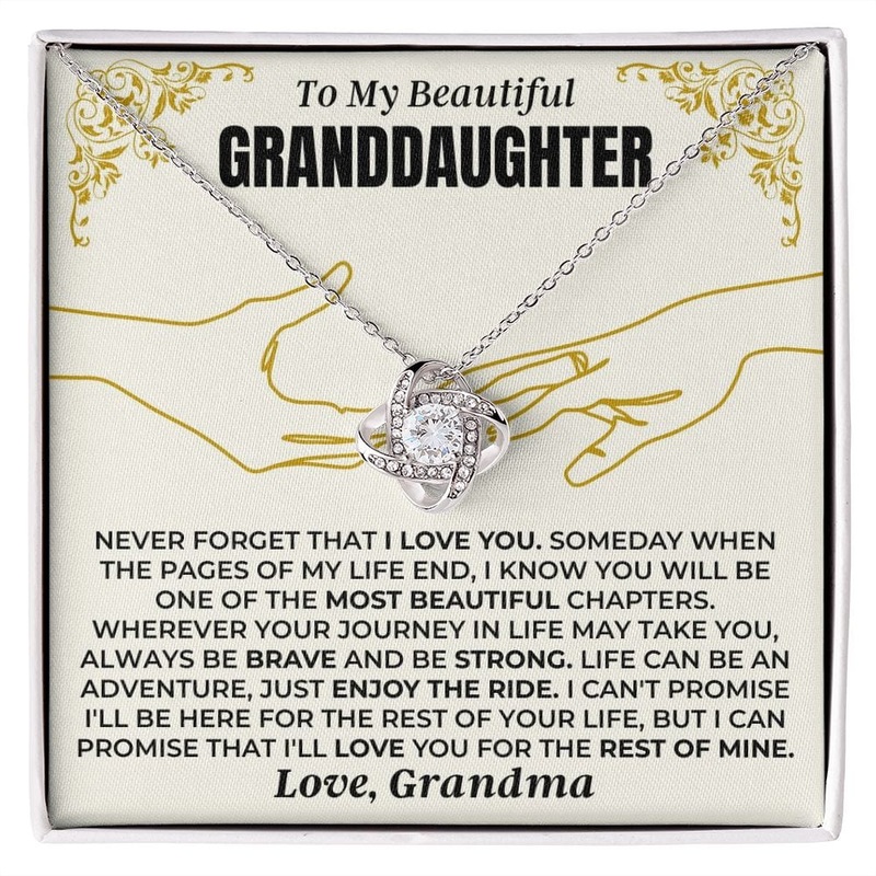 To My Beautiful Granddaughter – Love Knot Gift Set – SS481