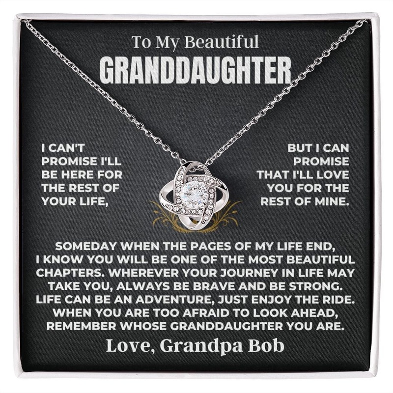 To My Beautiful Granddaughter – Love Knot Gift Set – SS511