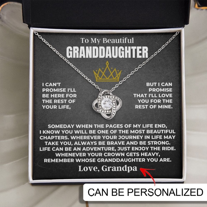 To My Beautiful Granddaughter – Personalized Sign-Off Gift Set – SS512