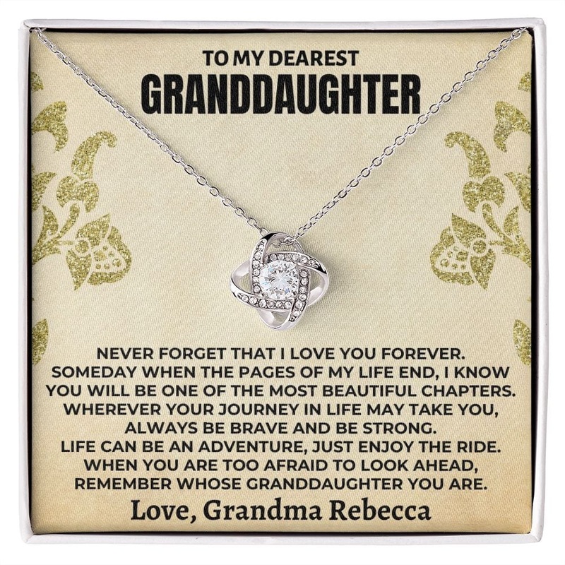 To My Dearest Granddaughter – Love Knot Gift Set – SS477V5