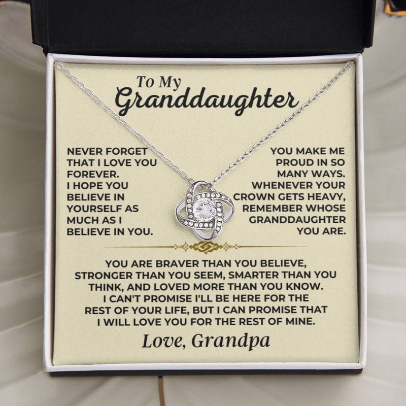 To My Granddaughter – Beautiful Gift Set – SS490GP2