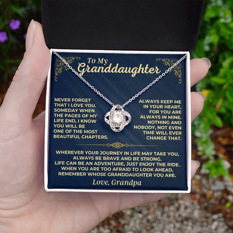 To My Granddaughter – Personalized Sign-Off – Beautiful Gift Set – SS539