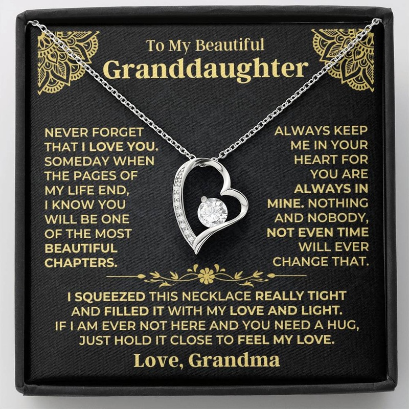 To My Beautiful Granddaughter – Forever Love Gift Set – SS514V2