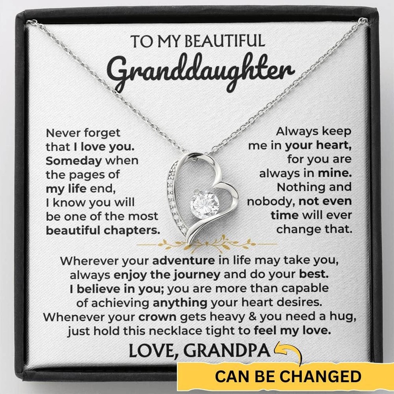 To My Beautiful Granddaughter – Forever Love Gift Set – SS595