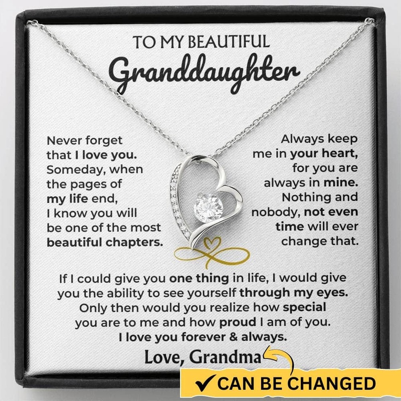 To My Beautiful Granddaughter – Forever Love Gift Set – SS596GM