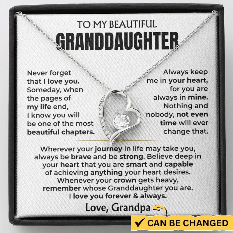 To My Beautiful Granddaughter – Forever Love Gift Set – SS601
