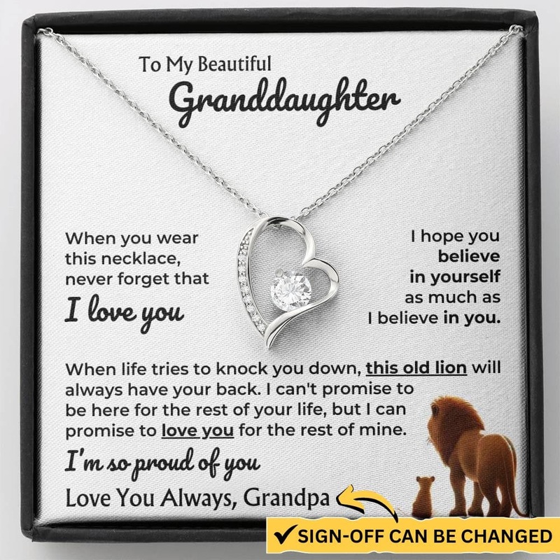 To My Beautiful Granddaughter – Forever Love Gift Set – SS606