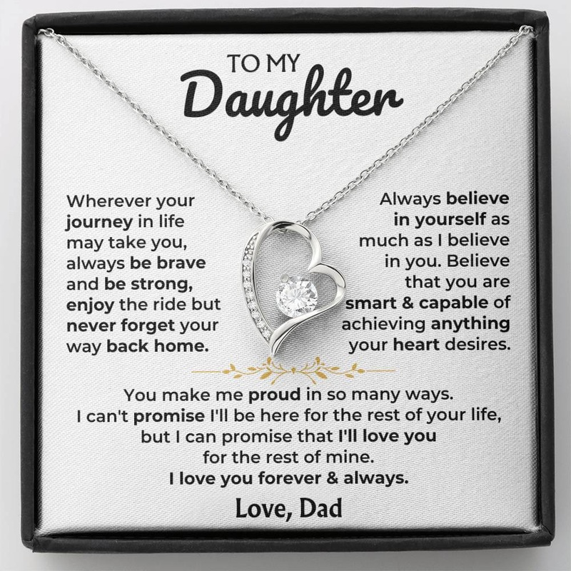 To My Daughter – Dad – Forever Love Gift Set – SS318V3