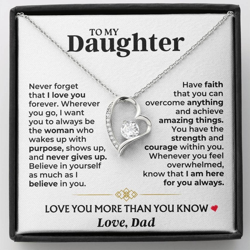To My Daughter – Dad – Love You More Than You Know – Gift Set – SS604D