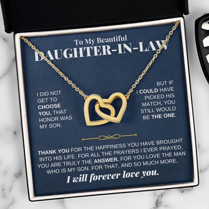 To My Daughter-in-law – Thank you for loving my son – Gift Set – SS232