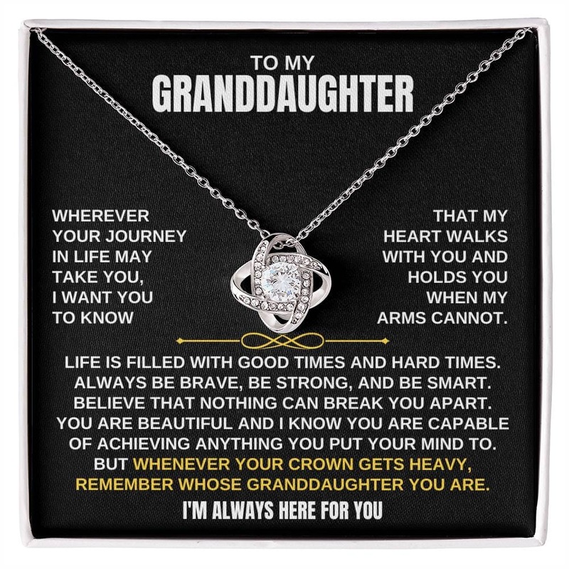 To My Granddaughter – Love Knot Gift Set – SS127