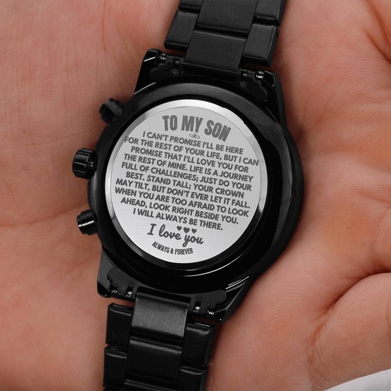 To My Son – Engraved Premium Watch – SS426W