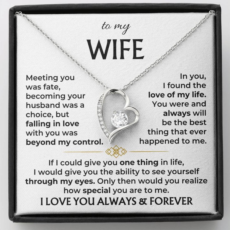 To My Wife – I Love You Always & Forever – Gift Set – SS568