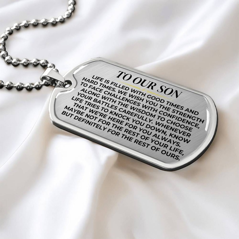 To Our Son – Love Tag Keepsake – SS377P