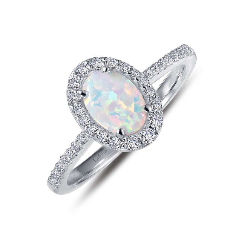 Lafonn Halo Engagement Ring|7|8