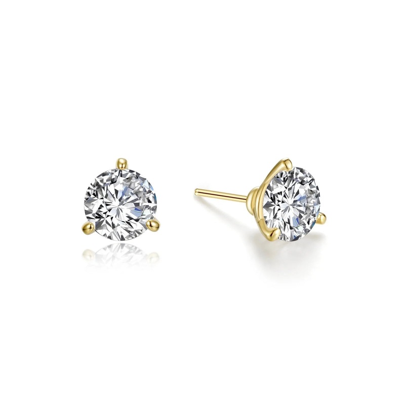 Lafonn 1.5 CTW Solitaire Stud Earrings