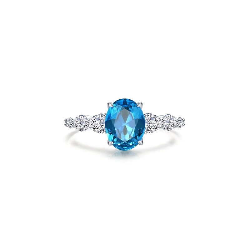 Lafonn 3.66 CTW Solitaire Engagement Ring