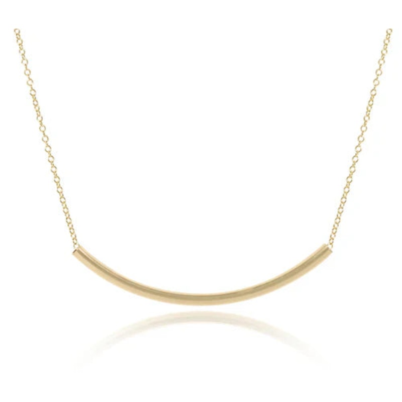 enewton 16 Necklace Gold Bliss Bar Gold