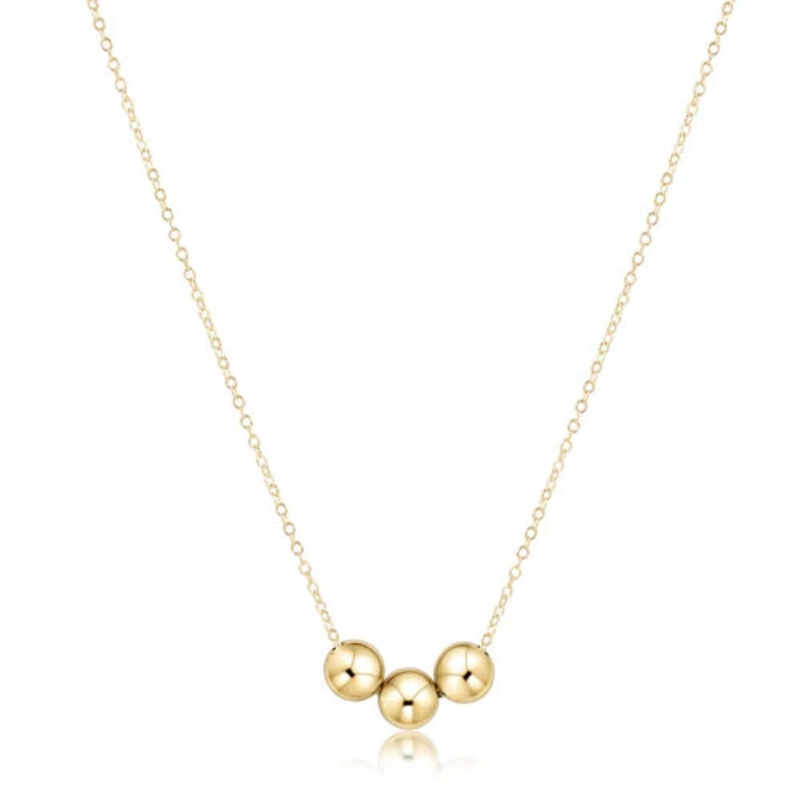 enewton 16 necklace gold – joy 6mm