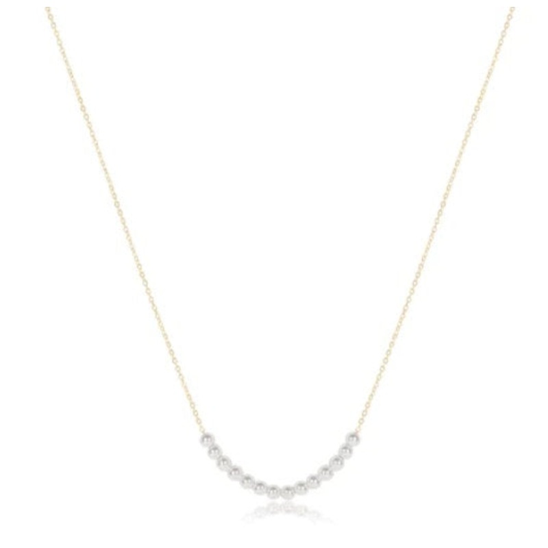 enewton Classic Beaded Bliss Necklace – 4mm Pearl