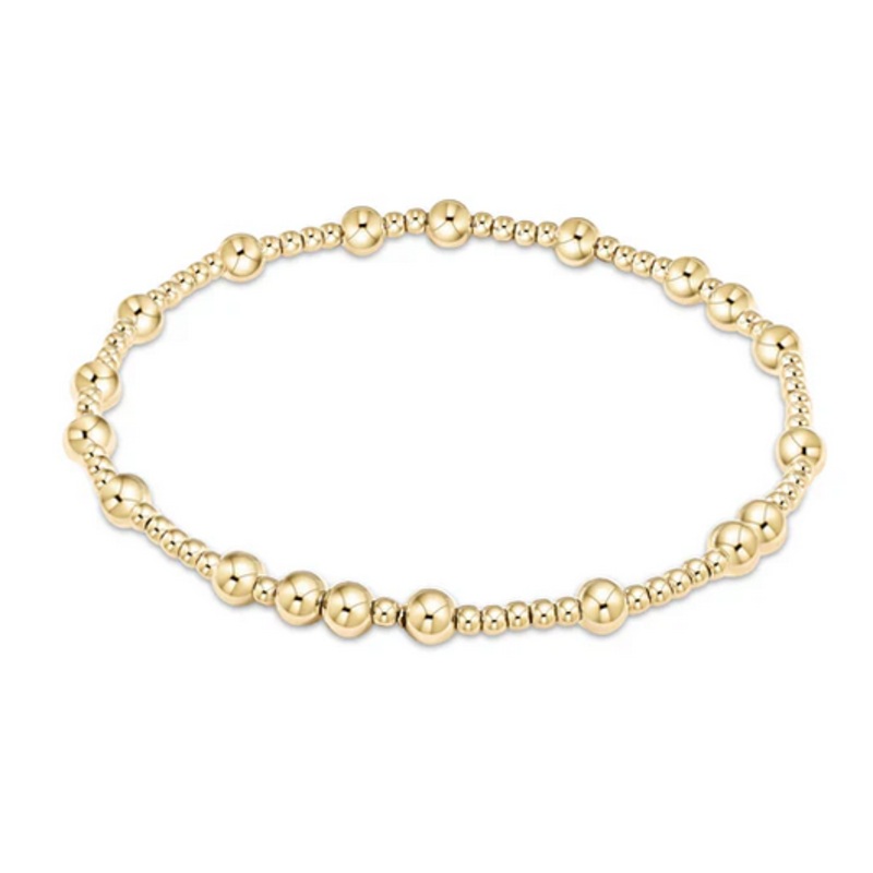 Enewton Extends- Hope Unwritten 4mm Bead Bracelet- Gold