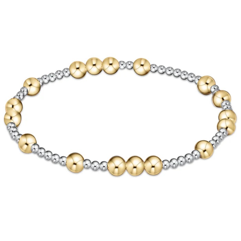 enewton: Hope Unwritten 5mm Bead Bracelet – Mixed Metal