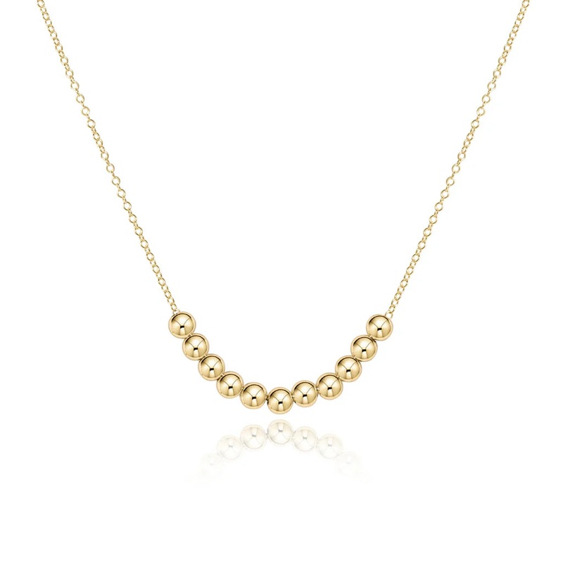 enewton Necklace Classic Beaded Bliss – 2.5mm Gold